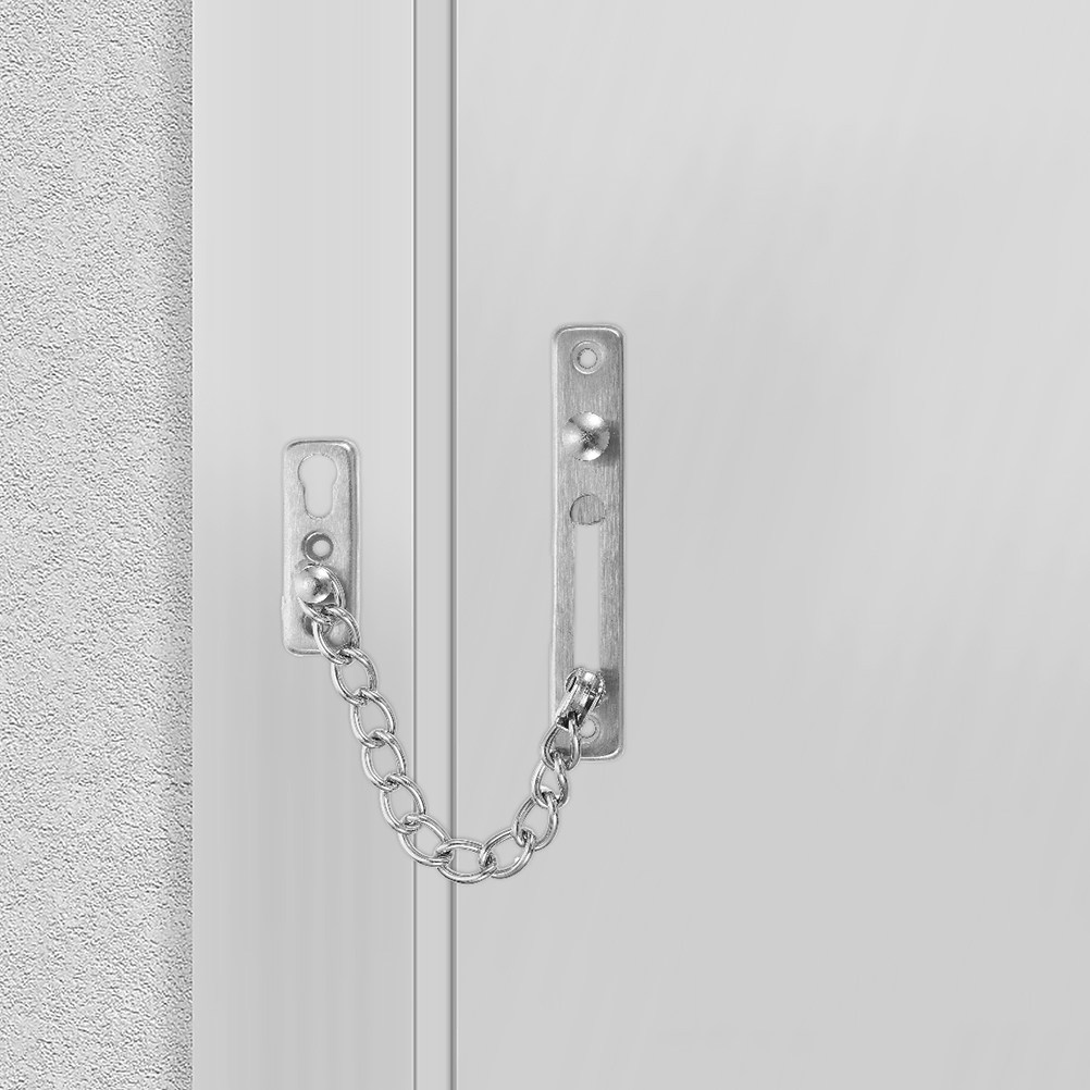 Security Chain Door - قطعتان من سلاسل أمان الأبواب من