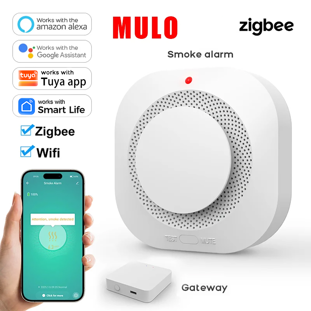 Smoke Detector Interconnected - جهاز إنذار ذكي للدخان يعمل بتقنية