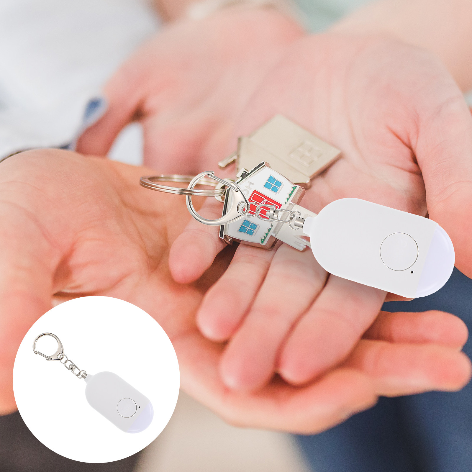 جهاز إنذار شخصي قابل لإعادة ال - مراجعة Personal Alarm Keychain وسعره