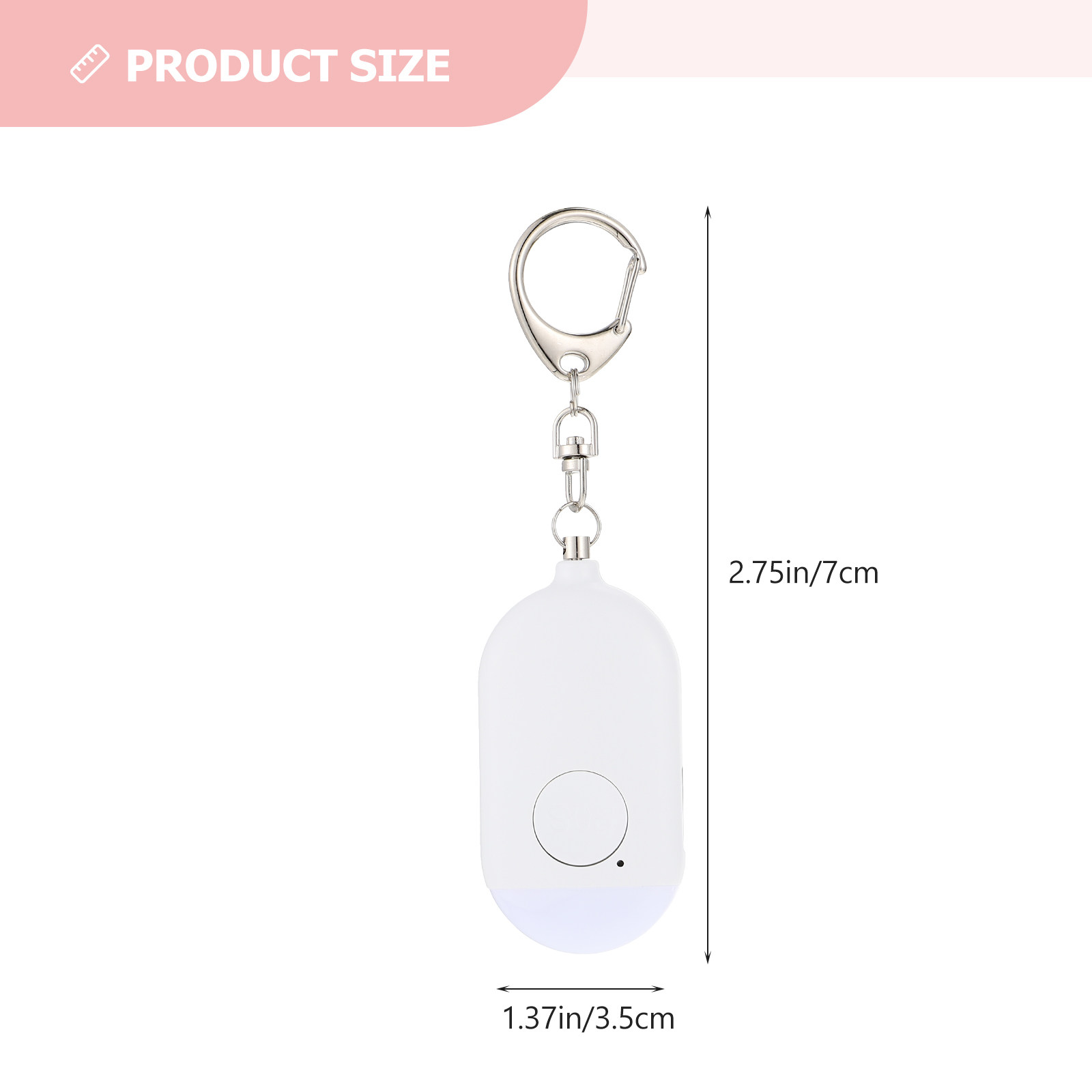 جهاز إنذار شخصي قابل لإعادة ال - مراجعة Personal Alarm Keychain وسعره
