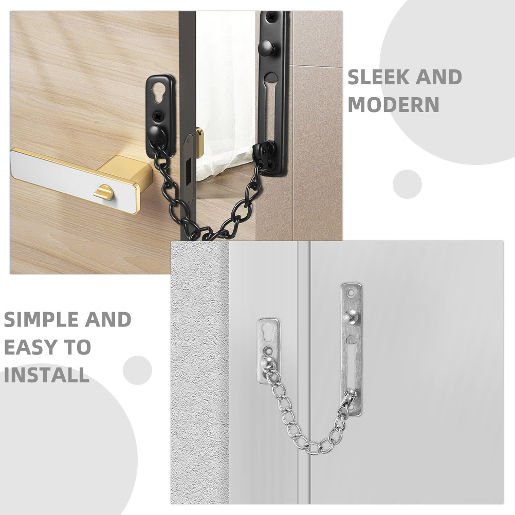 قطعتان من سلاسل أمان الأبواب م - مراجعة Security Chain Door وسعره