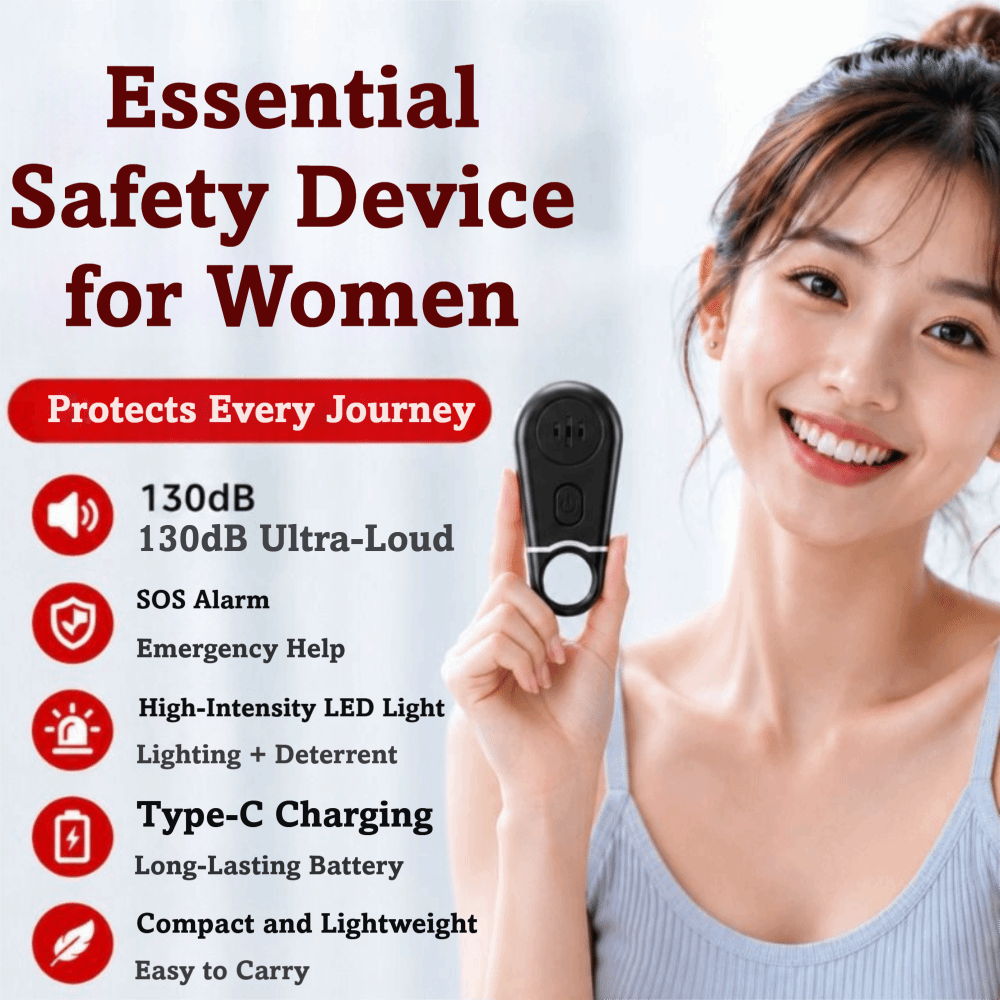 جهاز إنذار شخصي محمول للسلامة، - مراجعة Personal Alarm Keychain وسعره