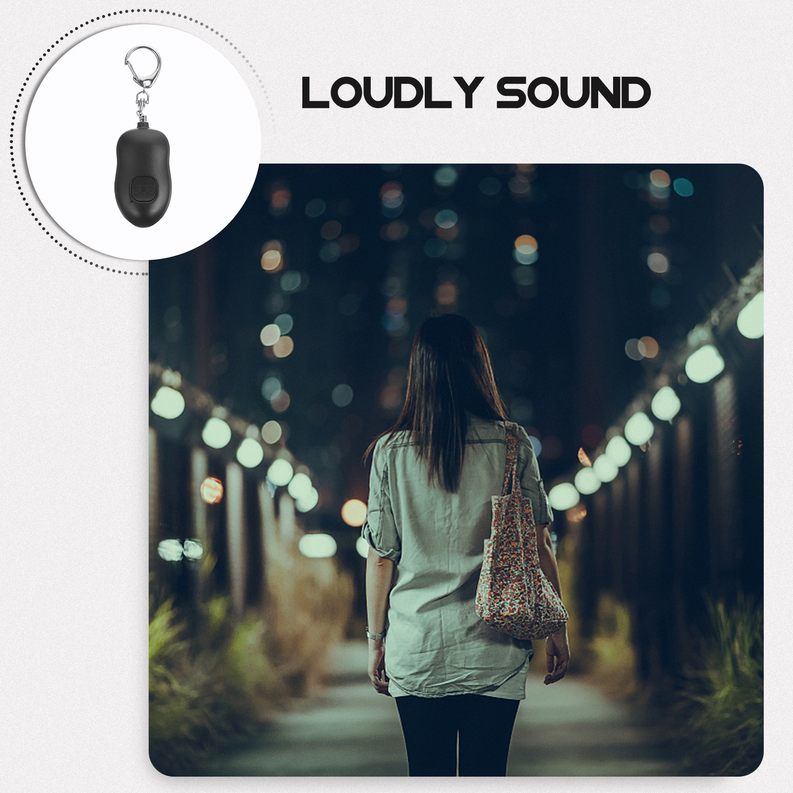 جهاز إنذار شخصي للسلامة بقوة 1 - مراجعة Personal Alarm Keychain وسعره