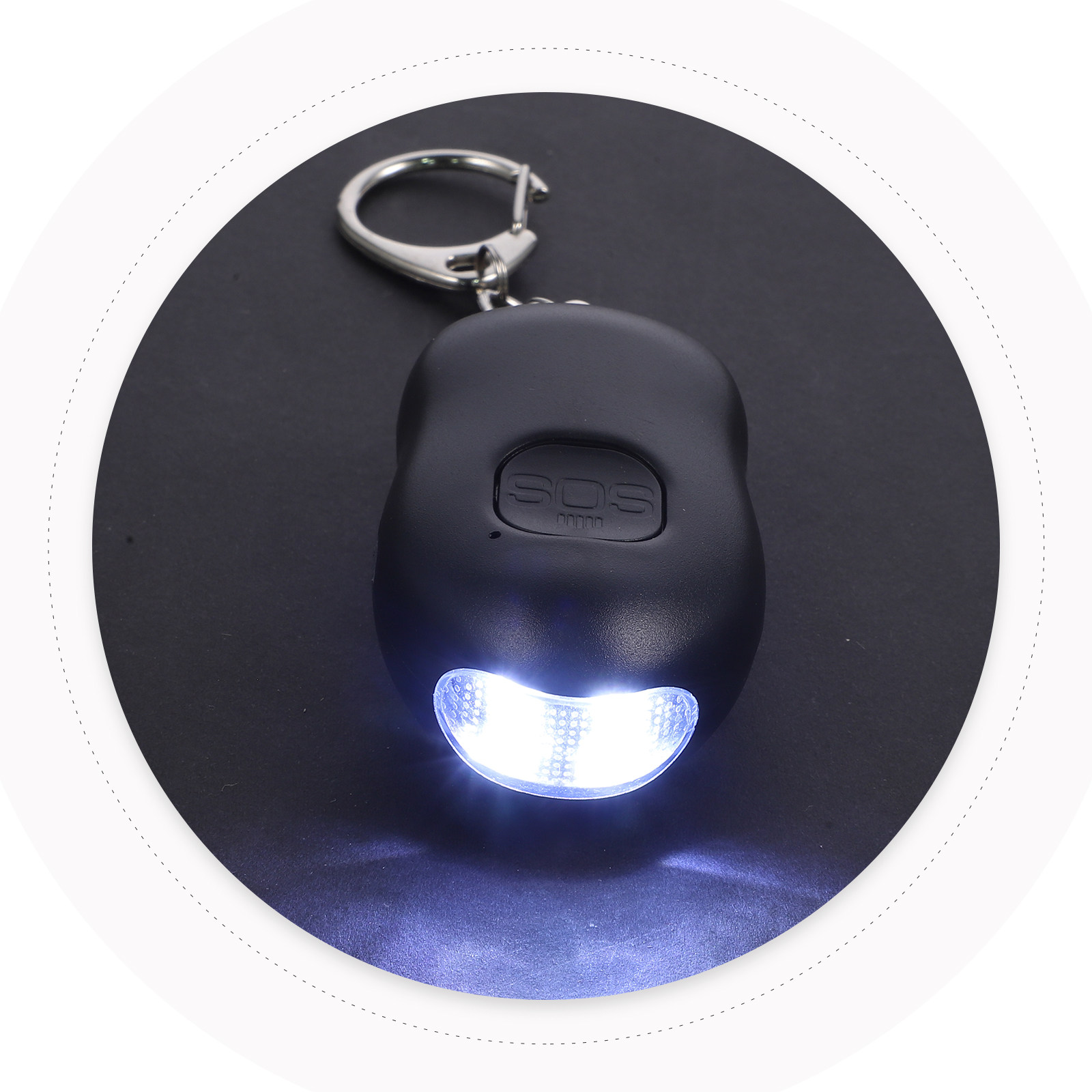 جهاز إنذار شخصي للسلامة بقوة 1 - مراجعة Personal Alarm Keychain وسعره