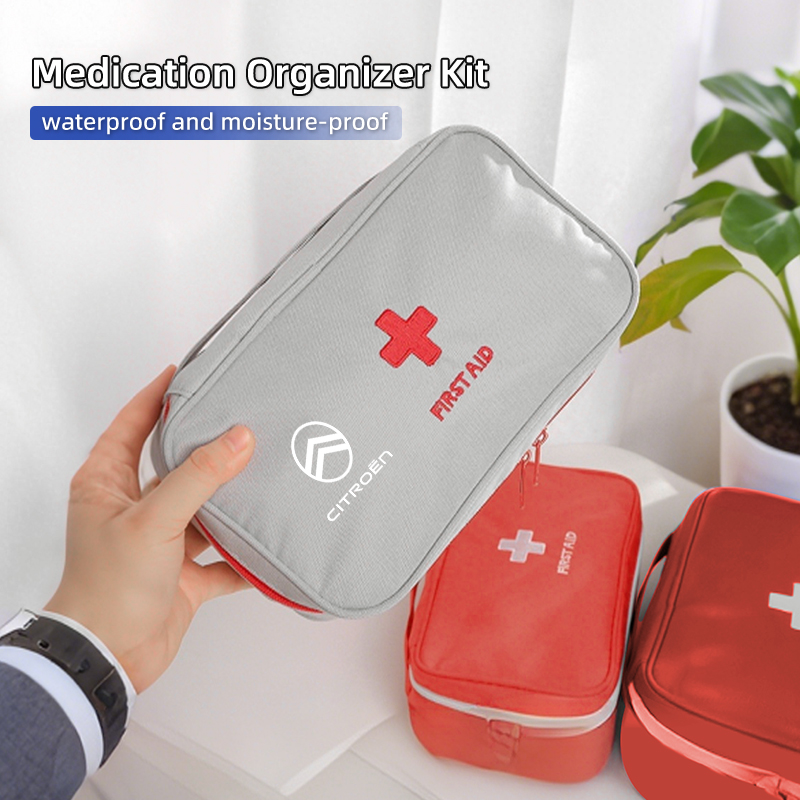 حقيبة تخزين الأدوية الطبية الم - مراجعة First Aid Bag Kit وسعره