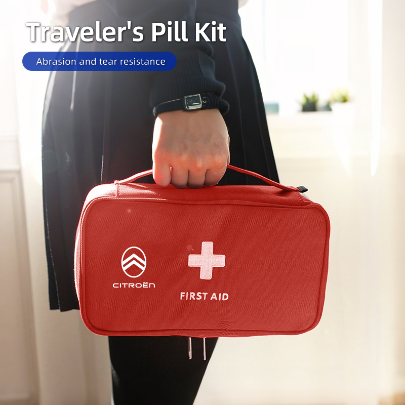 حقيبة تخزين الأدوية الطبية الم - مراجعة First Aid Bag Kit وسعره