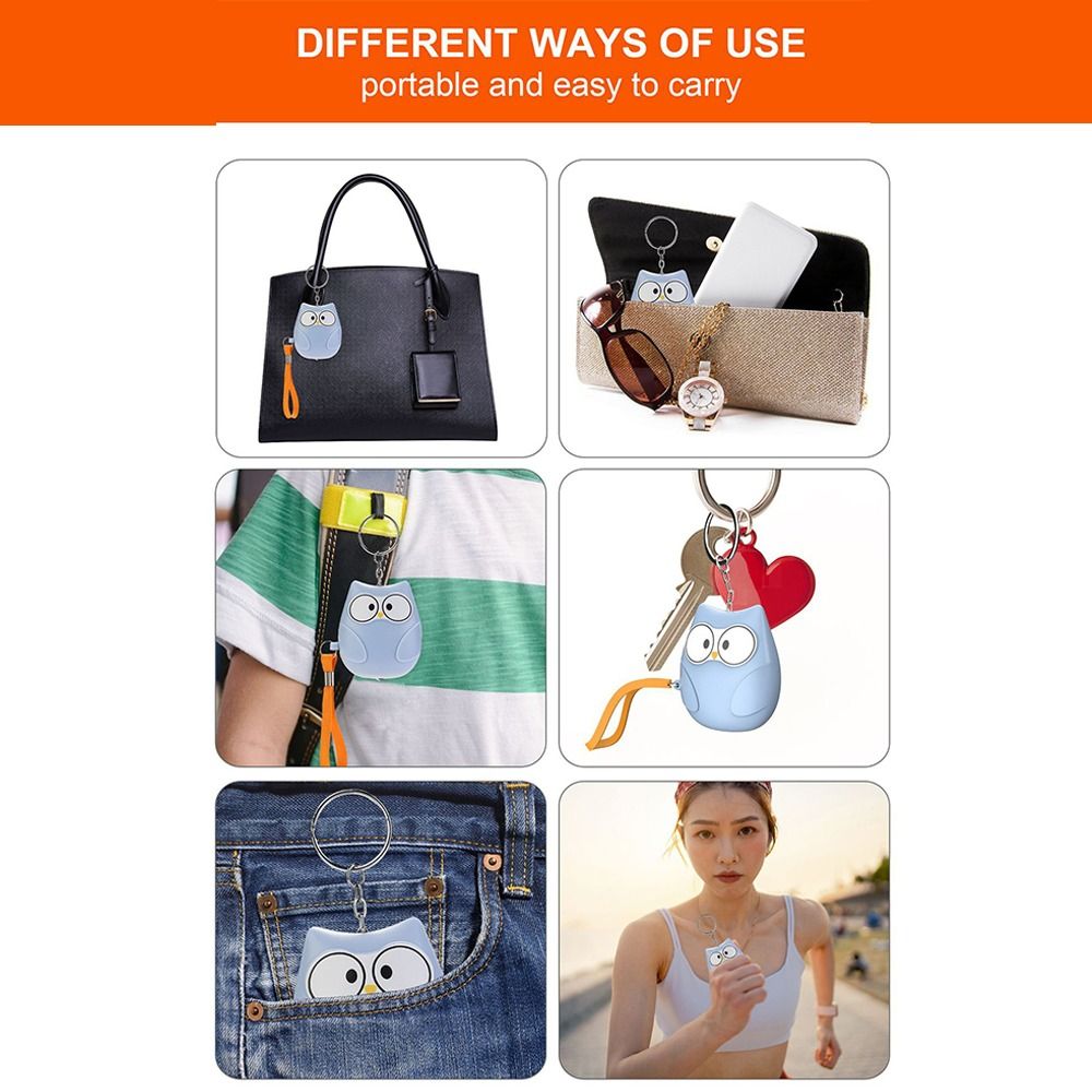 جهاز إنذار شخصي صغير مضاد للهج - مراجعة Personal Alarm Keychain وسعره