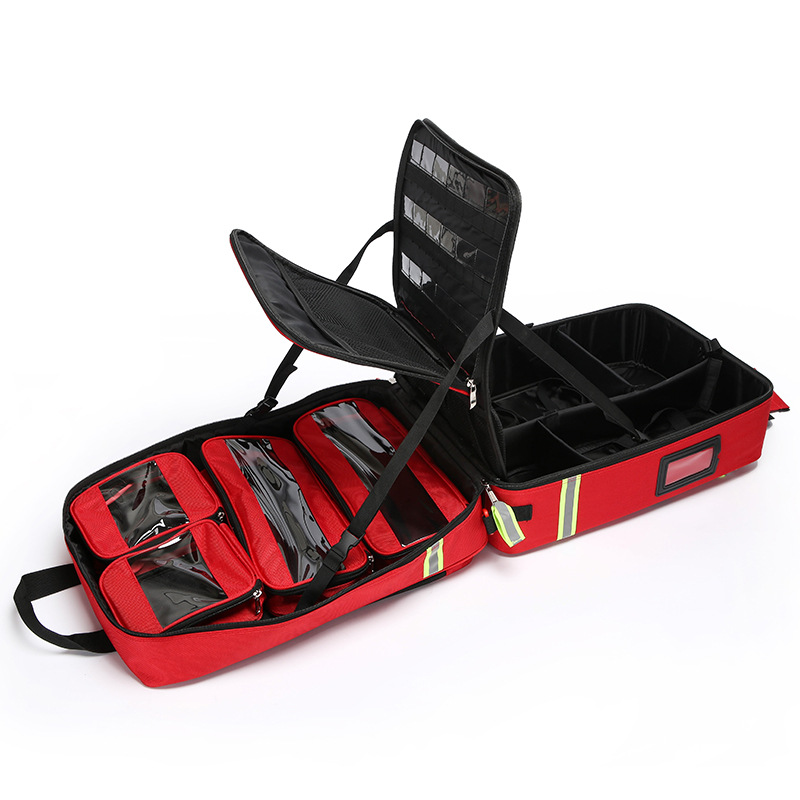 حقيبة إسعافات أولية بعربة فارغ - مراجعة First Aid Bag Kit وسعره